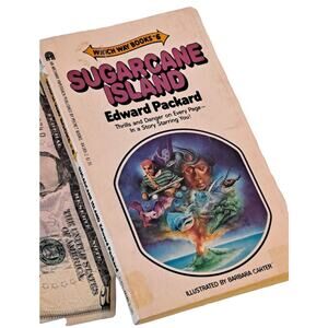 Sugarcane Island (Which Way Books No. 6) by Edward Packard - 1978 MMPB